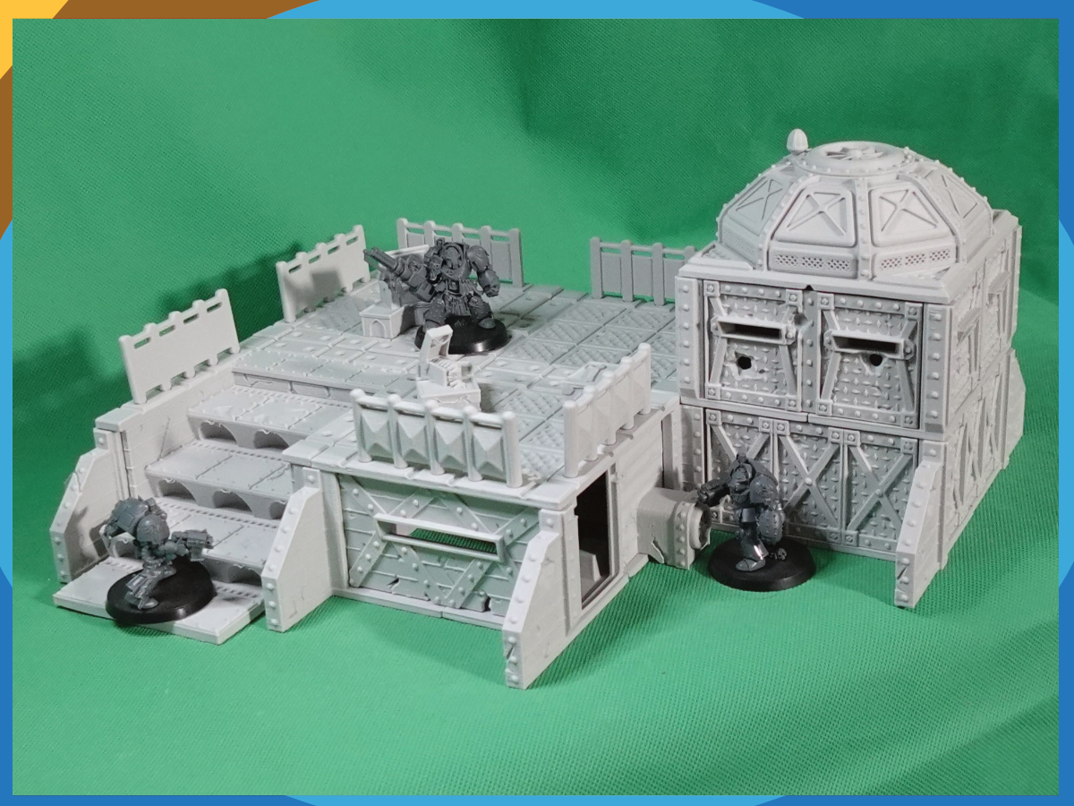 Imperial Firebase, Modular Building, Set B - 1