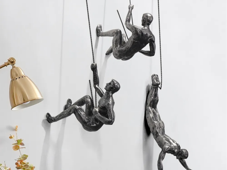 Climbing Men Wall Decor