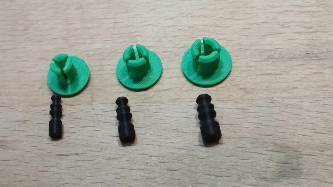 push in rivet, pin, clip automotive 6, 7, 8, 10 mm view 2