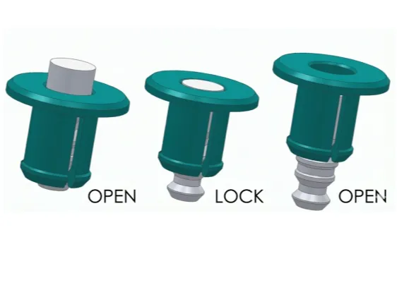 push in rivet, pin, clip automotive 6, 7, 8, 10 mm