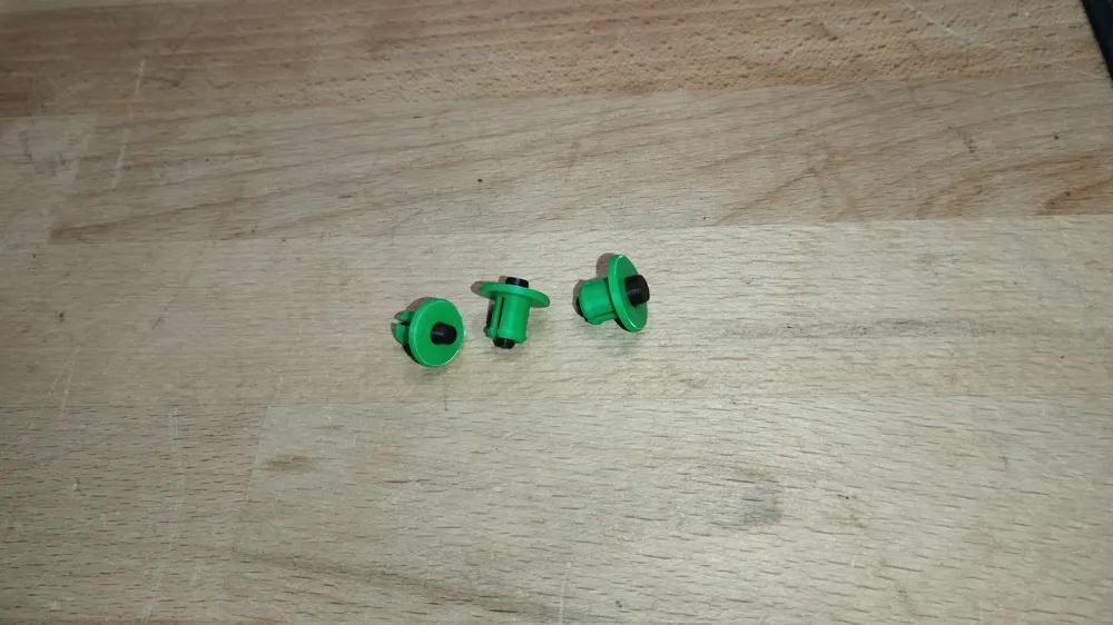push in rivet, pin, clip automotive 6, 7, 8, 10 mm - Free 3D Print ...