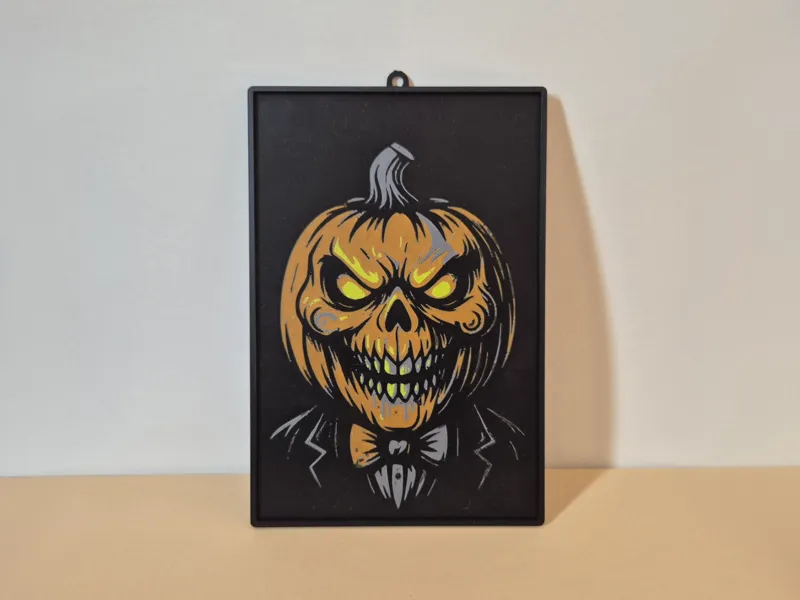 Cadre Halloween - Citrouille by "The Frenchie"