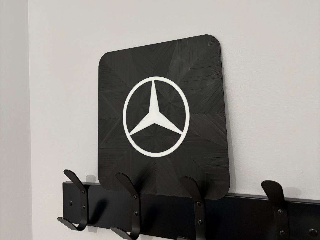 Cadre Logo Mercedes