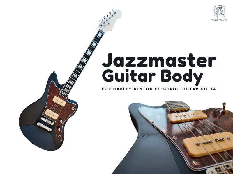 Jazzmaster Guitar Body (for Harley Benton DIY Kit)