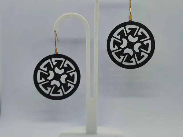 Aretes Aurora Negra