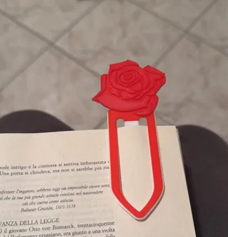 bookmark rose
