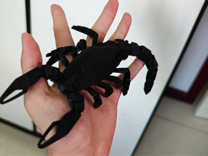 Articulated Mecha Scorpion