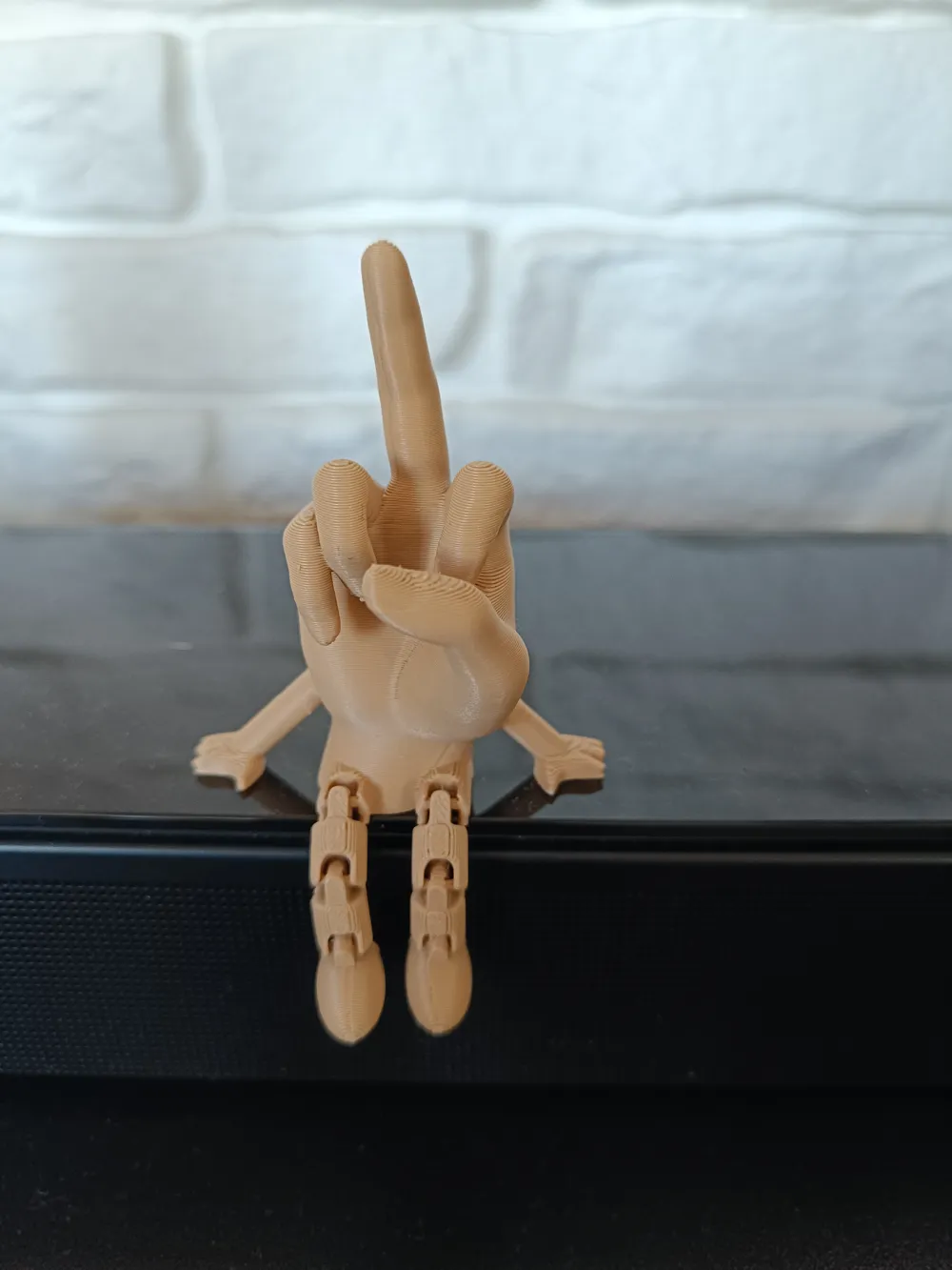 Articulated Middle Finger - Free 3D Print Model - MakerWorld