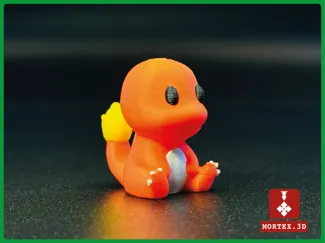 CHARMANDER Pokemon Mini figure