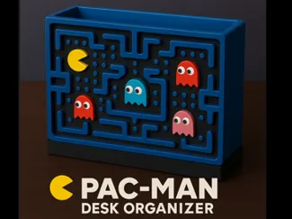 Pac-Man Arcade Desk Organizer | Portapenne Pac-Man