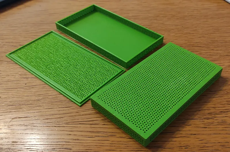 Dessicant container for Ikea drybox (Samla 22L) 