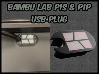 Bambu Lab P1S and P1P USB Plug