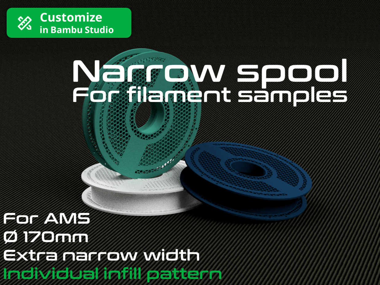 Bambu Lab Spool for filament samples