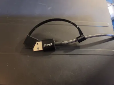 USB Connector cover with leash