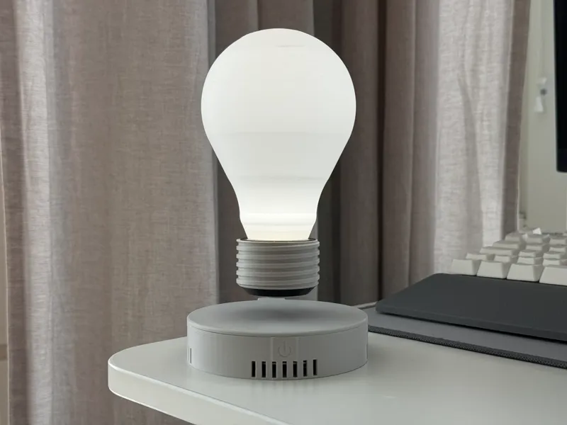 Floating Light Bulb