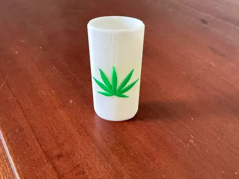 Bic lighter sleeve pot leaf 