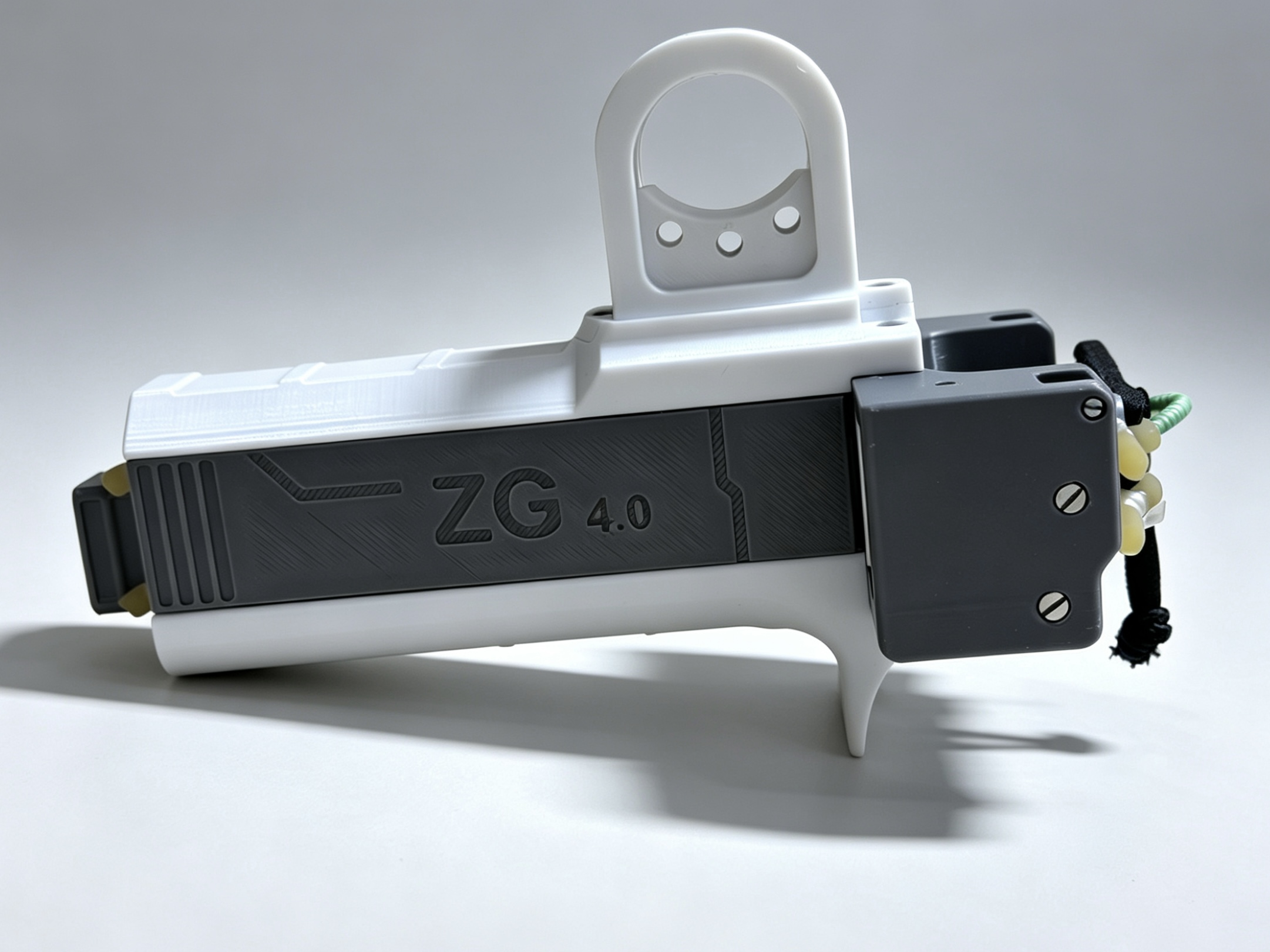 Miniatura 5 do modelo 3D ZG自动弹弓4.0超强优化版