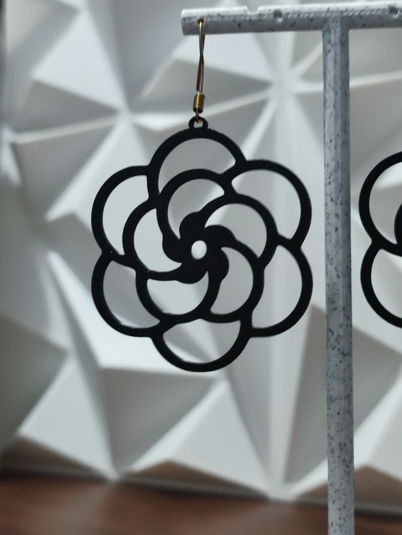 Aretes Rosa Hipnótica view 4