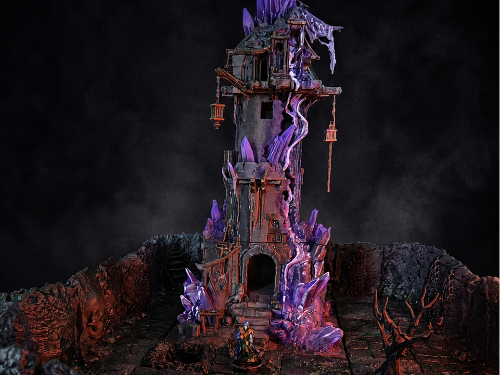 Breach Crystal Tower – Modular Fantasy Terrain