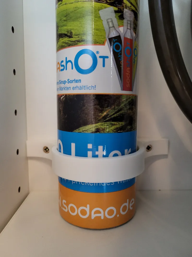 SodaStream CO2 bottle bracket