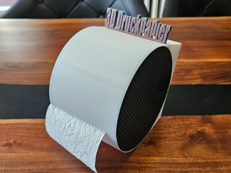 WC Papierspender 3D DRUCKERPAPIER