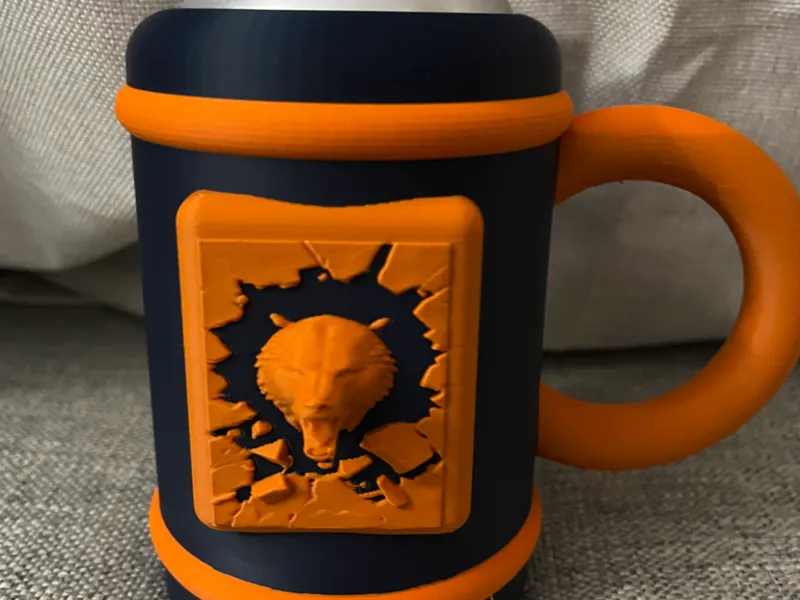 Daa Beers/Bears 12 oz can Tankard