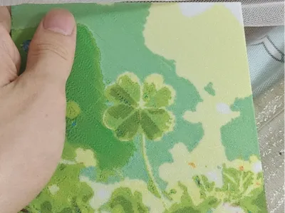 Lucky Four-Leaf Clover Layered Color Model