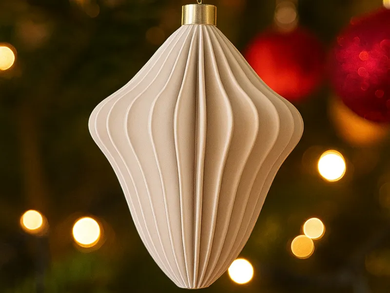 Pallina albero di Natale Elegante V1