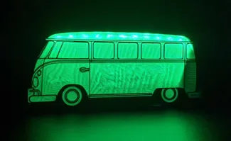 VW Van Lightbox