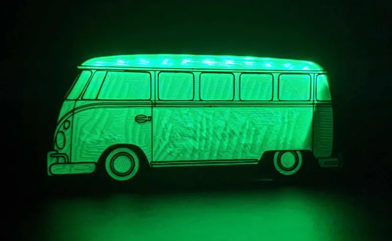 VW Van Lightbox