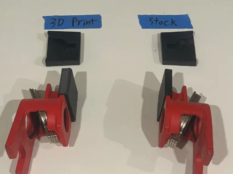 Bessy Pipe Clamp Bottom Pad TPU