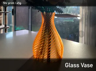 Glass vase