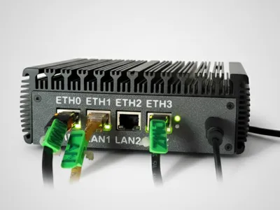 Customized Facade for CWWK N5105 Router