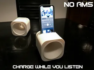 3D-Printed Acoustic Amplifier – Sleek & Powerful!