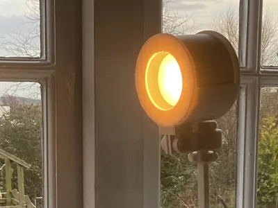 holder for LED Wall Lights attach to gopro mount