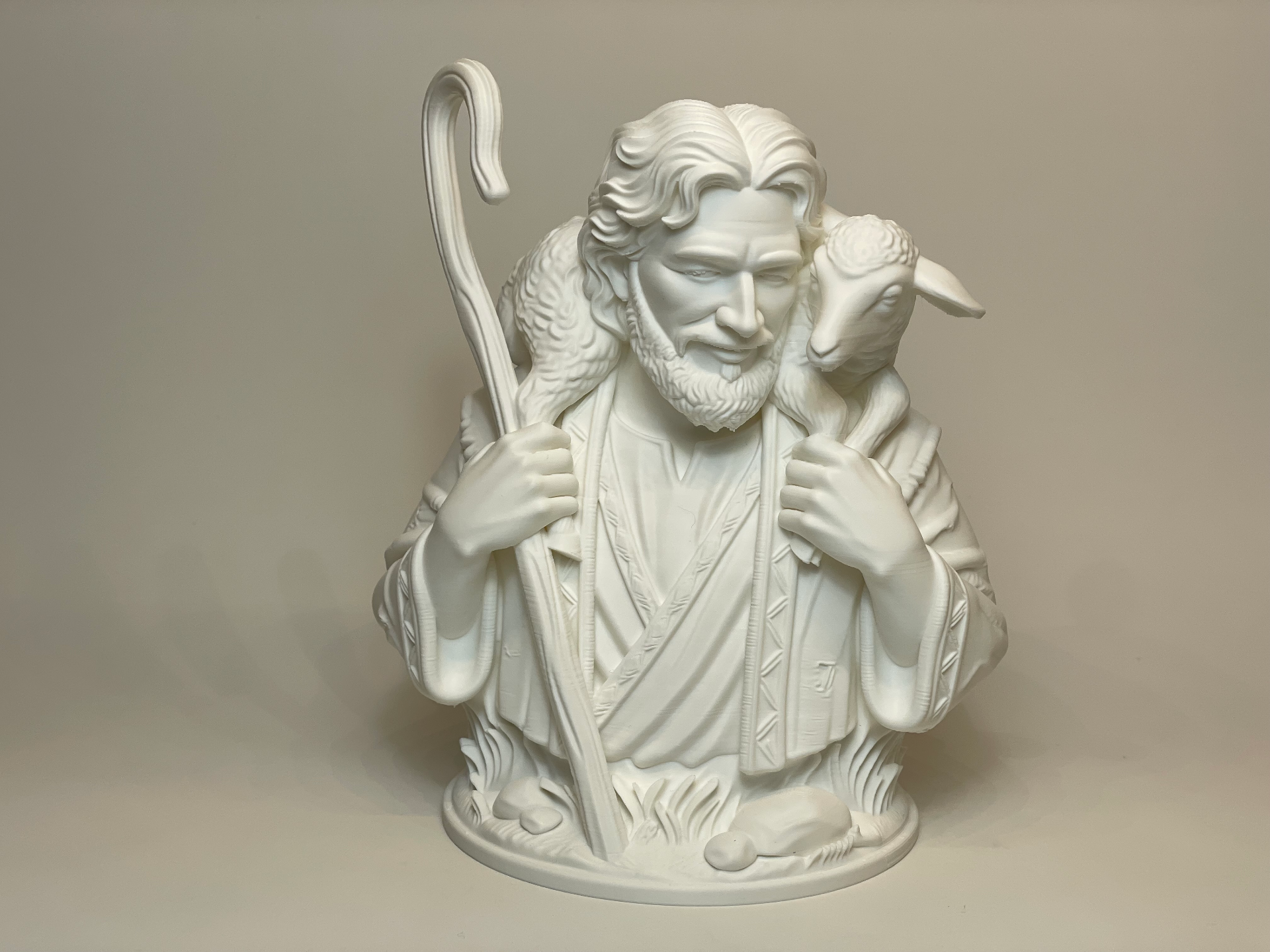 The Good Shepherd – Detailed Jesus Bust