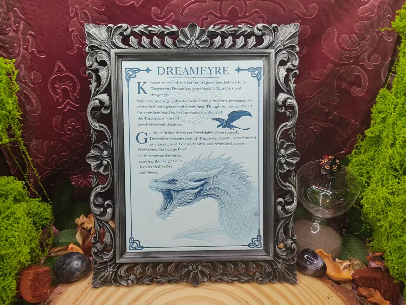 Dreamfyre Bestiary Plate – No AMS required