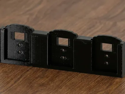 Bosch (Procore) battery holder (tripple)