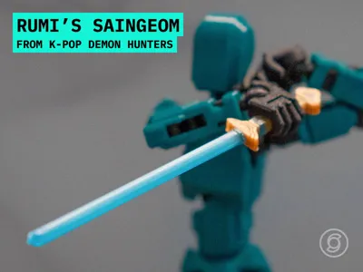 Rumi Saingeom - KPop Demon Hunters Dummy 13 Sword