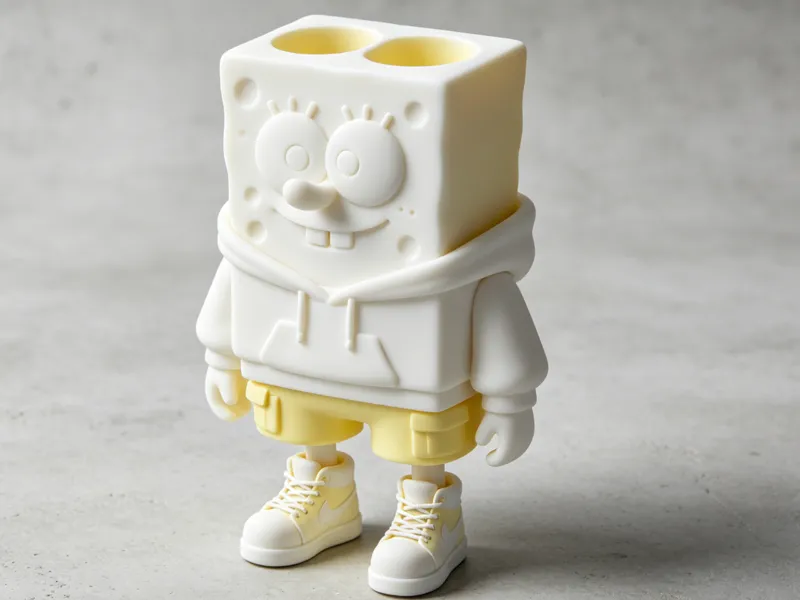 EasyPrint: Hypebeast Block Toy & Desk Pen Holder