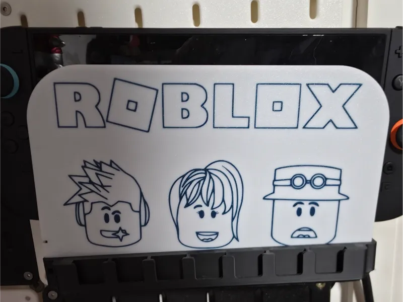 Nintendo Switch 2 Roblox Faceplate