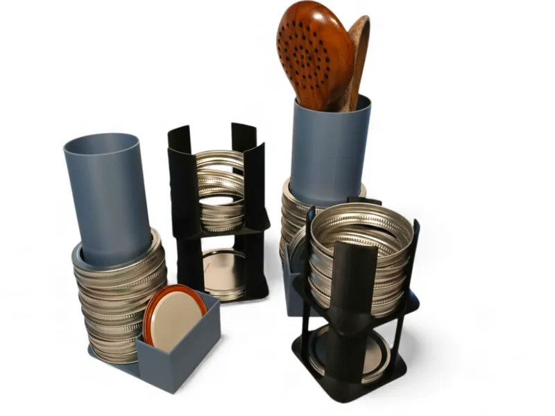 Canning Lid & Ring Holders Set