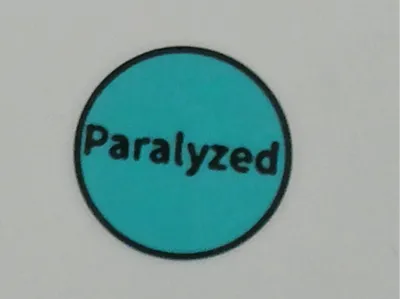 Paralyzed marker