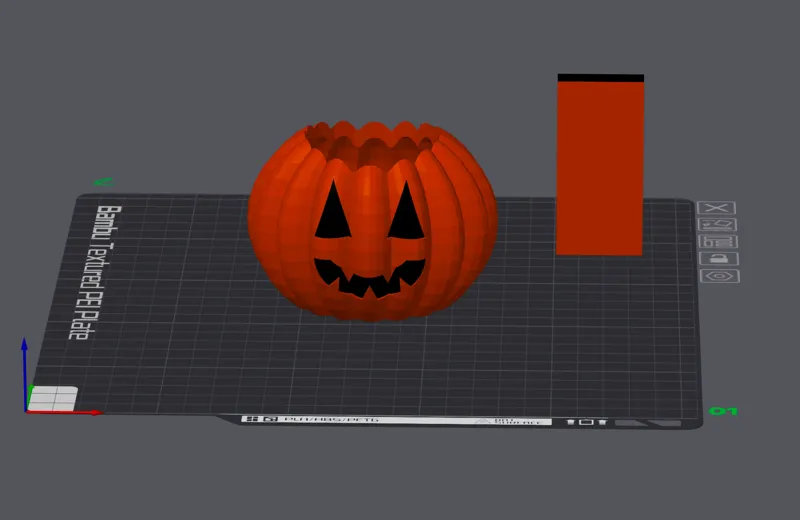 Happy Jack-O-Lantern Pot