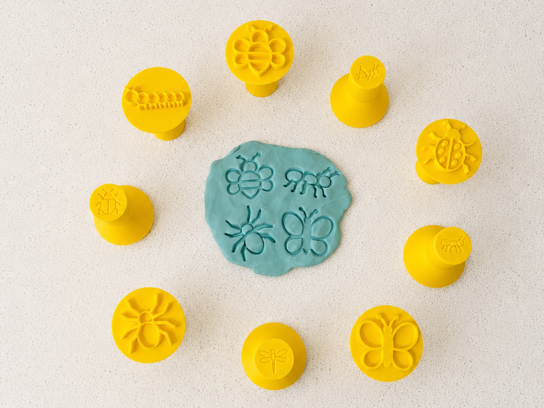 Bug Play Dough Stamp & Cutter Set