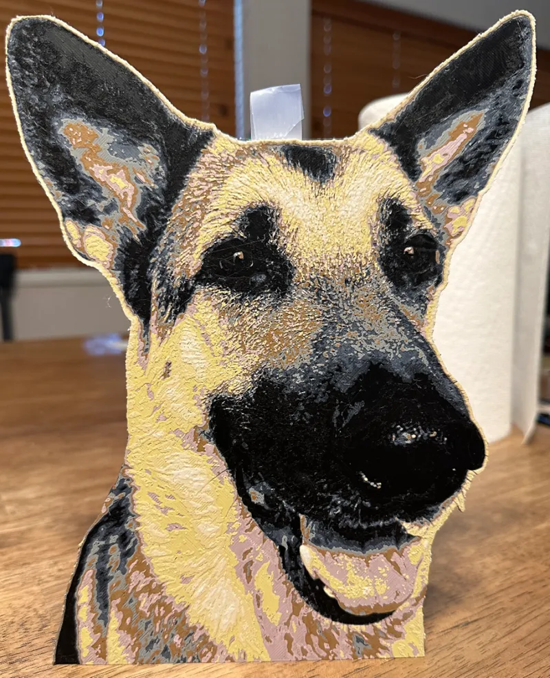 German Shepherd Black and tan