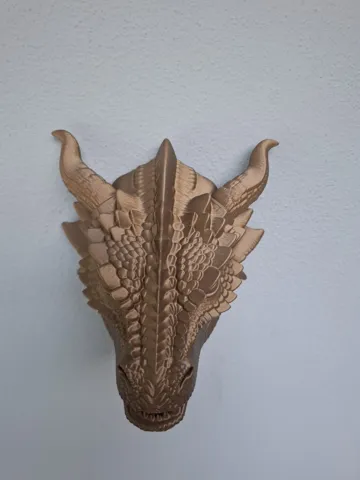 Adorno temático: The Mythic Guardian – Dragon Head Wall Mount — vista de referencia 4