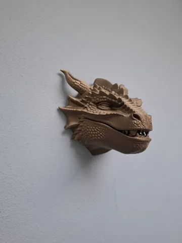 Adorno temático: The Mythic Guardian – Dragon Head Wall Mount — vista de referencia 3