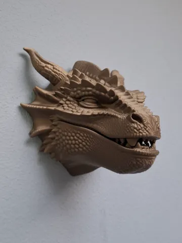 Adorno temático: The Mythic Guardian – Dragon Head Wall Mount — vista de referencia 2