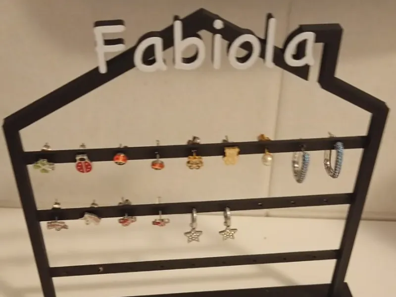 Porta orecchini personalizzato